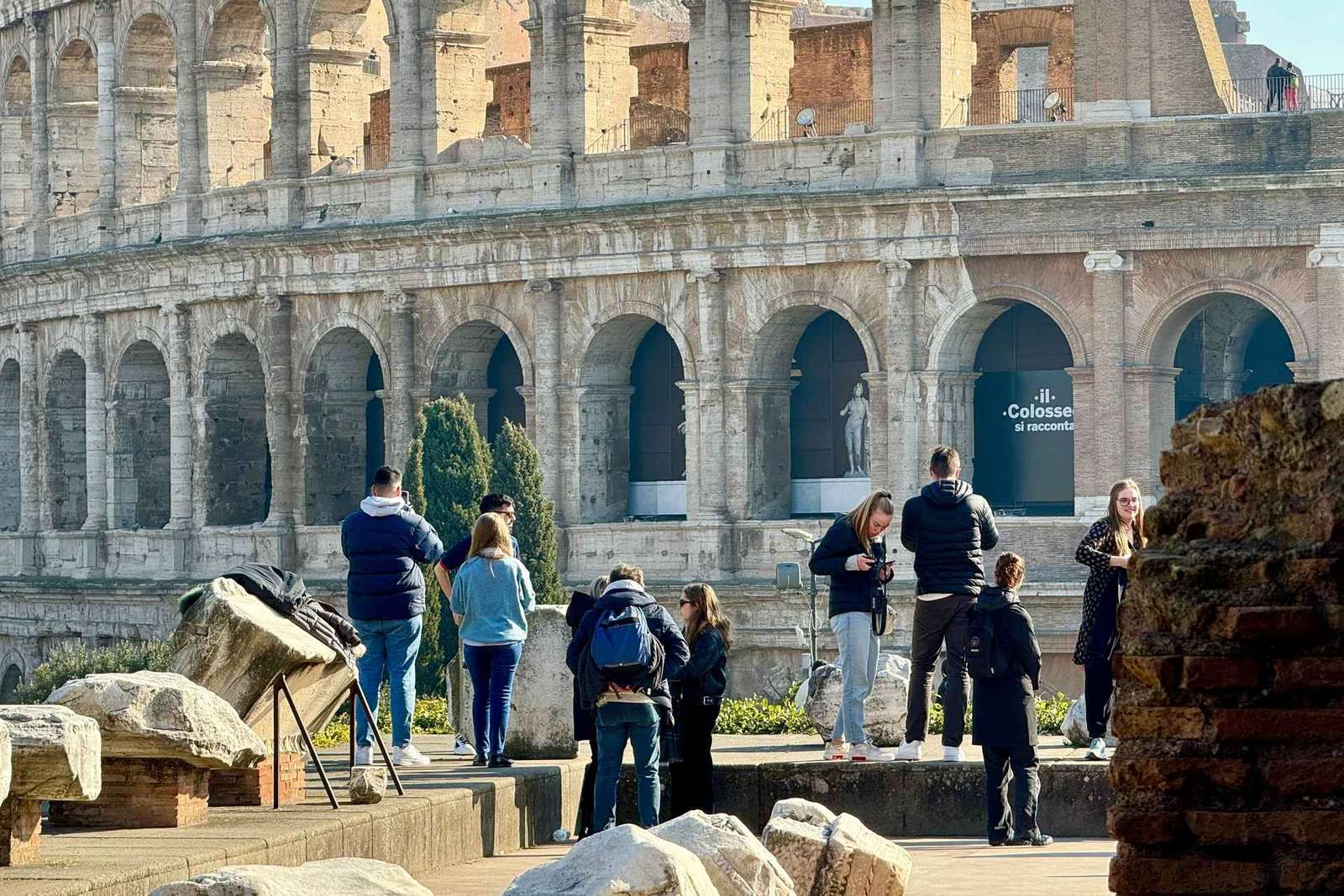 Roma: Tour di gruppo del Colosseo, del Foro Romano e del Palatino