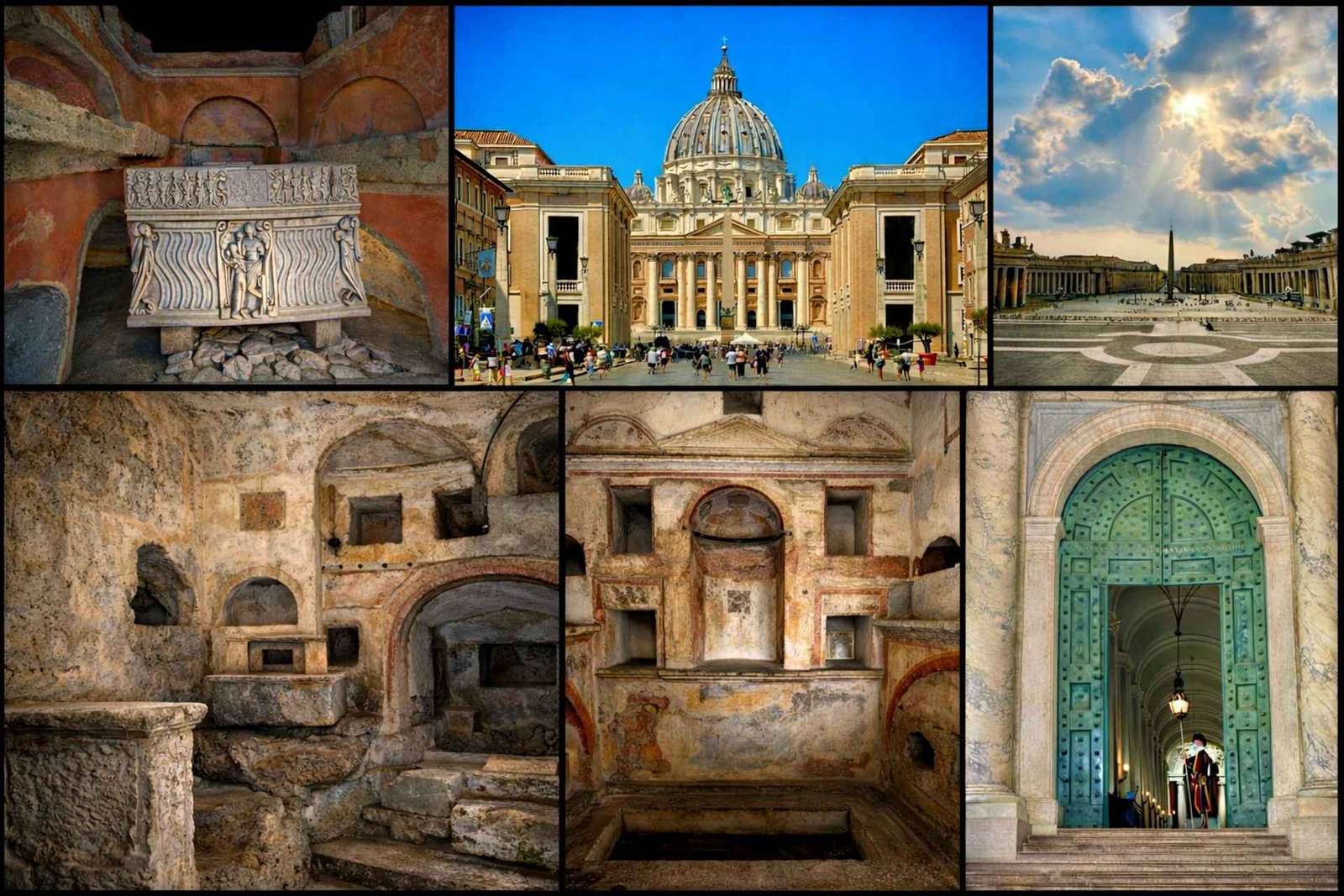Tour della Basilica di San Pietro, della tomba, della cupola e della necropoli sotterranea