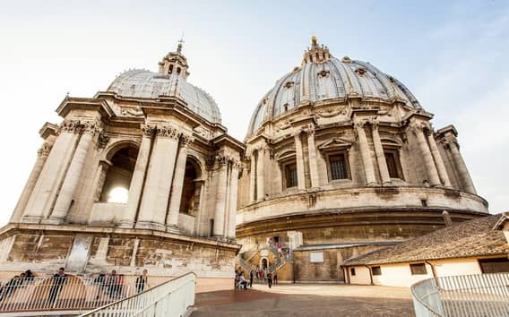 Roma: Biglietto d'ingresso e audio tour della Basilica di San Pietro e della Cupola