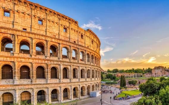 Roma: Tour guidato del Colosseo, del Foro Romano e del Palatino