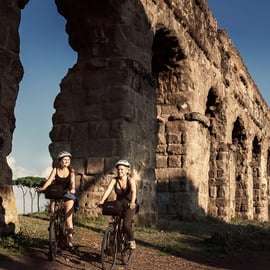 Tour in bici sulla Via Appia Antica e acquedotti