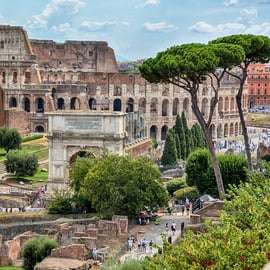 Tour del Colosseo, Foro Romano e Palatino con guida locale