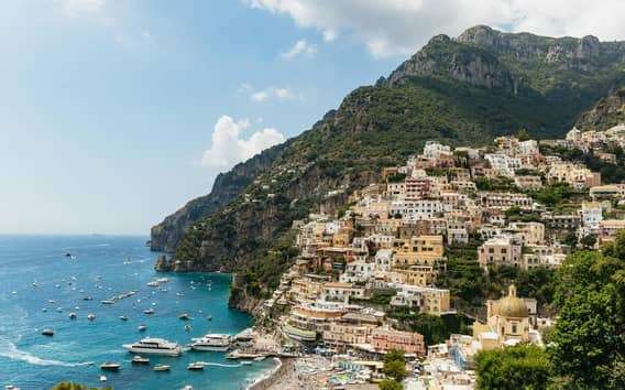 Da Roma: Escursione di un giorno a Pompei, Costiera Amalfitana e Positano