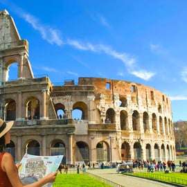 Roma: Colosseo Ingresso Espresso con App Audioguida