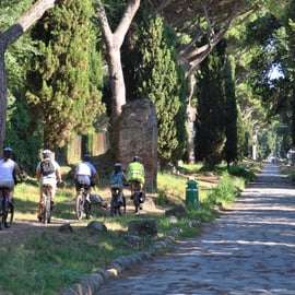 Tour in bici sulla Via Appia Antica e acquedotti