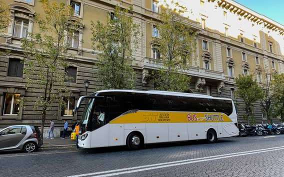 Bus navetta tra Fiumicino e il Vaticano