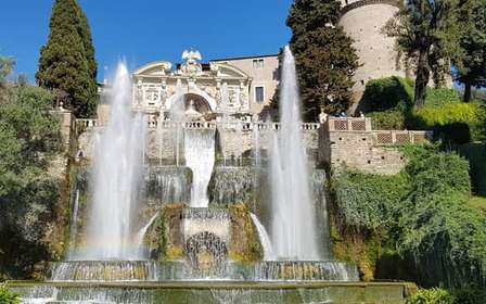 Biglietto Villa d'Este a Tivoli senza fila, giardini e fontane