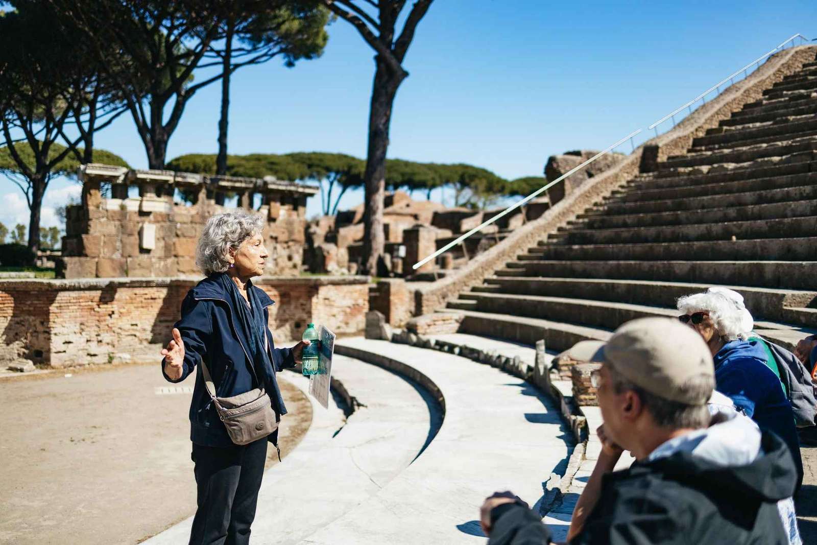 Da Roma: Ostia Antica: escursione guidata di mezza giornata in treno