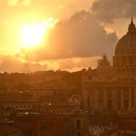 Tour in golf cart di Roma al tramonto con Gianicolo e Pincio