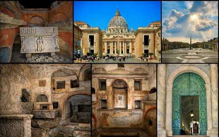 Tour della Basilica di San Pietro, della tomba, della cupola e della necropoli sotterranea