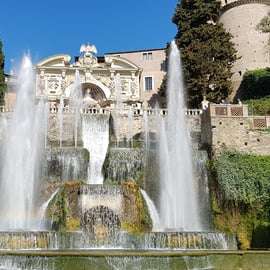 Biglietto Villa d'Este a Tivoli senza fila, giardini e fontane