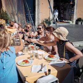 Roma: Corso di cucina di pasta e tiramisù a Piazza Navona