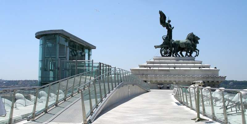 Ascensori Panoramici e Terrazza del Complesso del Vittoriano