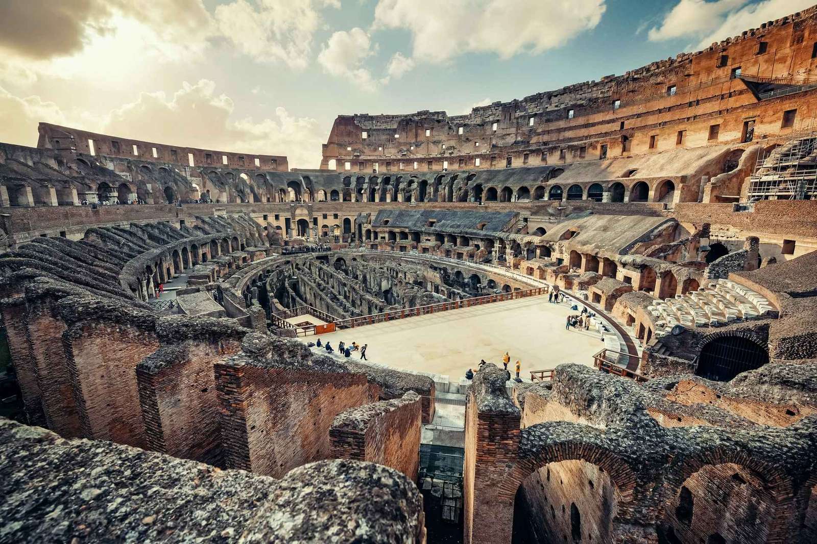 Tour del Colosseo con arena e Foro Romano