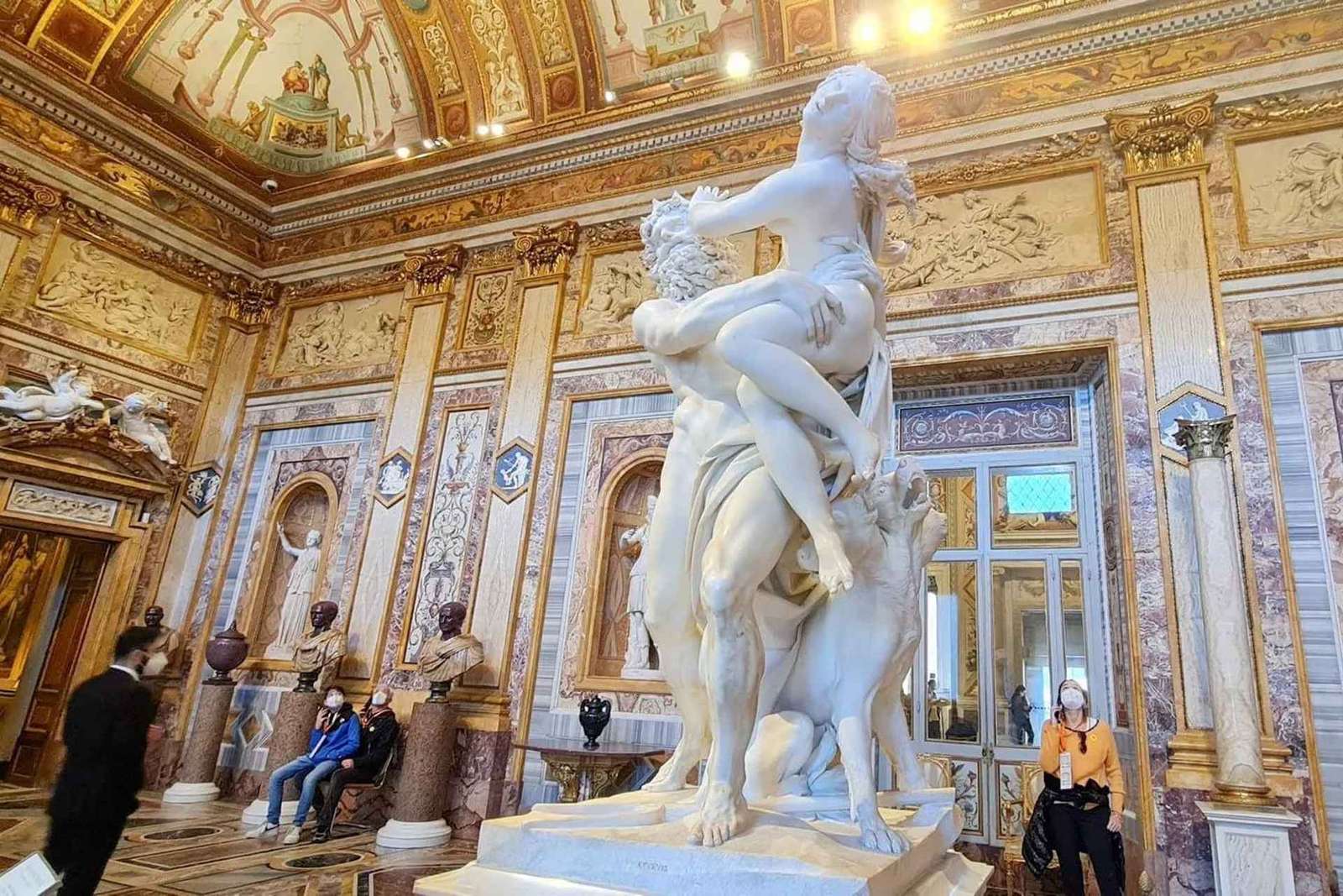 Roma: Biglietto d'ingresso alla Galleria Borghese e tour guidato opzionale