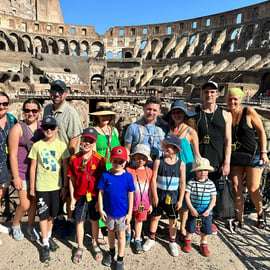 Tour per famiglie con bambini al Colosseo e all'Antica Roma