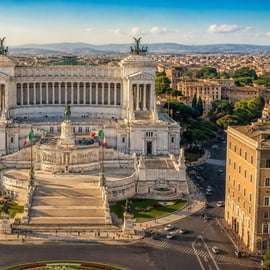 Roma: biglietto per l'ascensore panoramico del Vittoriano con audioguida