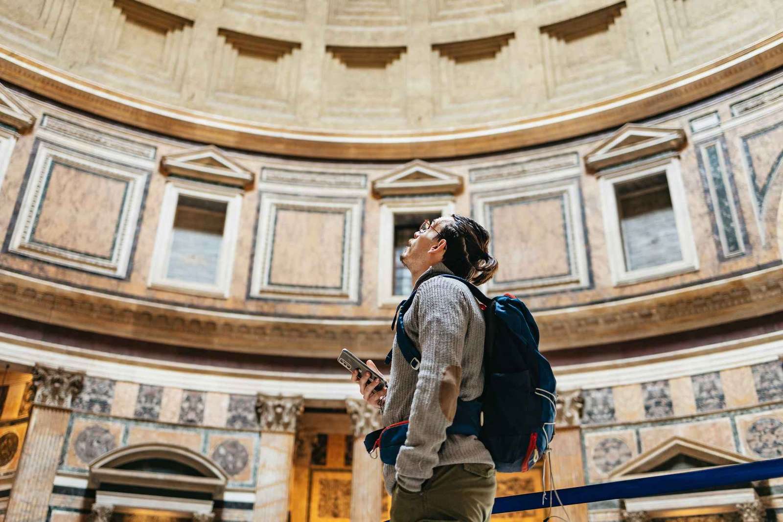 Biglietto Pantheon con audioguida delle voci di Adriano