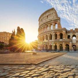Roma: Tour espresso del Colosseo con accesso ai Fori e al Palatino