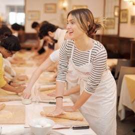 Roma: Corso di cucina di pasta di fettuccine in centro città
