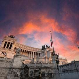 Tour in golf cart di Roma al tramonto con Gianicolo e Pincio