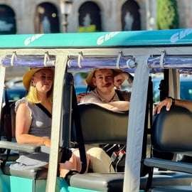 Roma: Tour in golf cart con degustazione di gelati artigianali