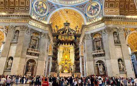 Roma: tour guidato alla Basilica di San Pietro con accesso alla cupola