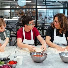 Roma: Pizza, gelato e divertimento in un corso di cucina gustoso