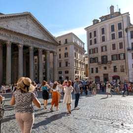 Biglietto Pantheon con audioguida in 13 lingue