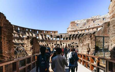 Roma: Tour del Colosseo, del Foro Romano e del Palatino con ingresso prioritario