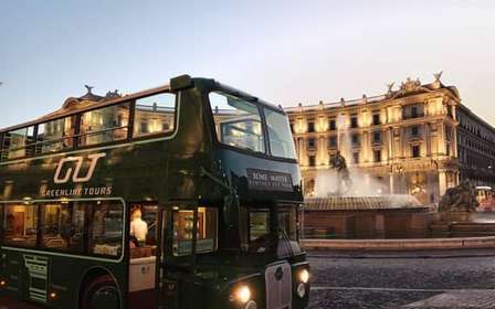 Tour serale in autobus panoramico a Roma, da Termini