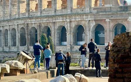 Roma: Tour di gruppo del Colosseo, del Foro Romano e del Palatino