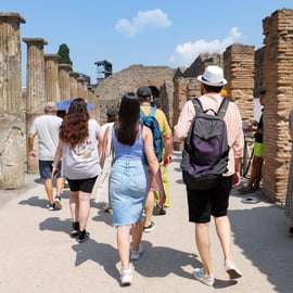 Da Roma: Escursione di un giorno alle rovine di Pompei con il treno ad alta velocità