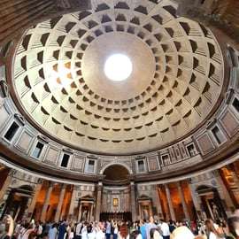 Biglietti Pantheon con audioguida digitale sullo smartphone
