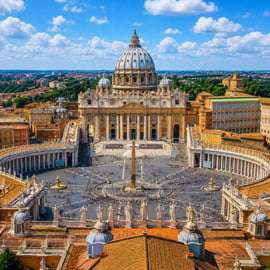 Basilica di San Pietro con audioguida e salita in cupola