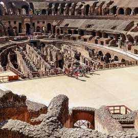 Tour del Colosseo con arena e Foro Romano