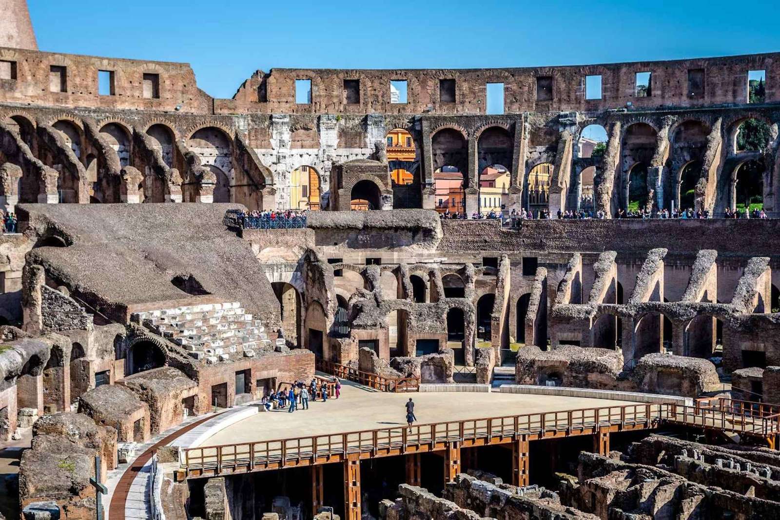 Roma: Tour dei sotterranei del Colosseo e dei Fori Romani