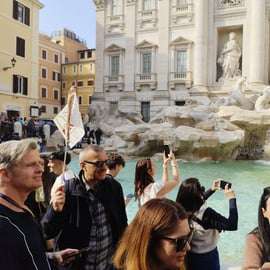 Visita guidata Fontana di Trevi con area d'ingresso dedicata