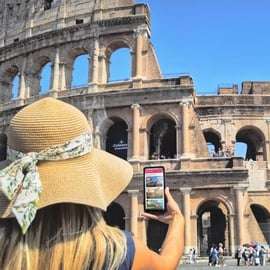 Roma: Colosseo Ingresso Espresso con App Audioguida