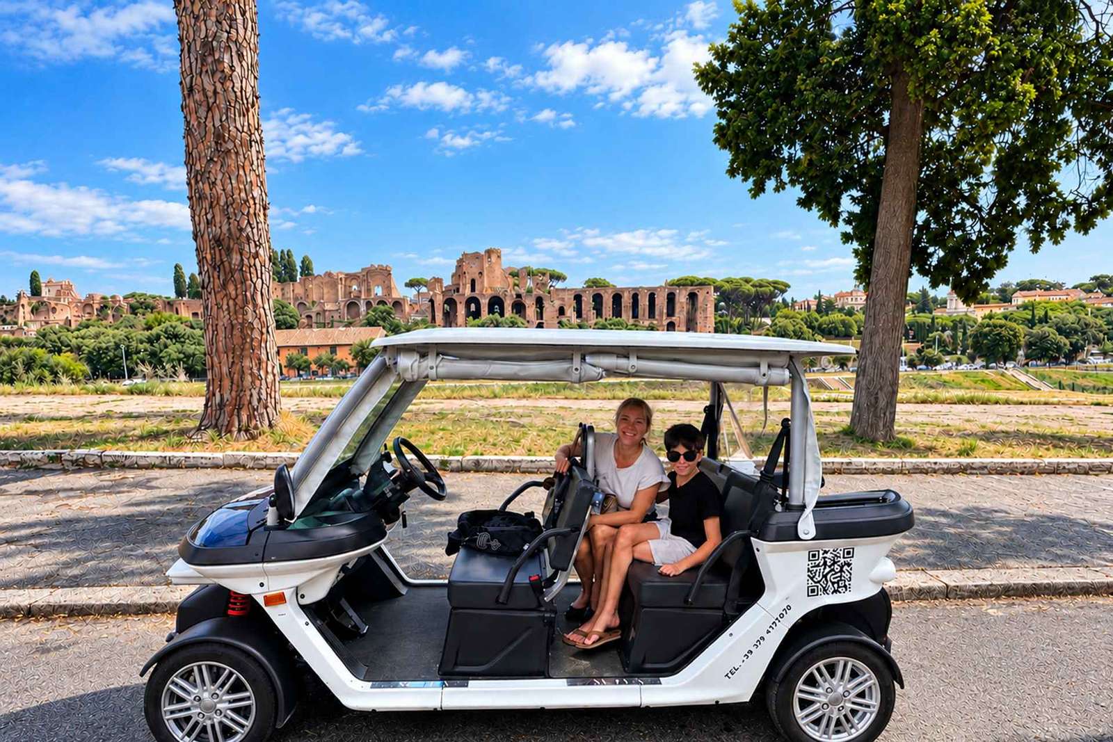 Roma: Tour panoramico privato con golf cart