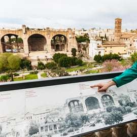 Biglietto Colosseo, Foro e Palatino con app audio