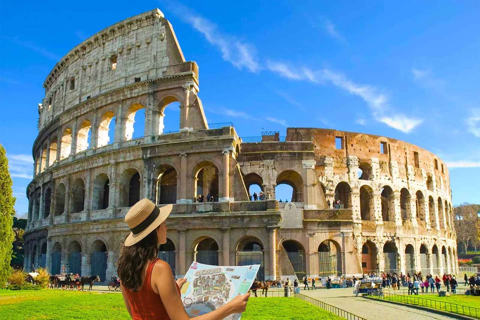 Roma: Colosseo Ingresso Espresso con App Audioguida