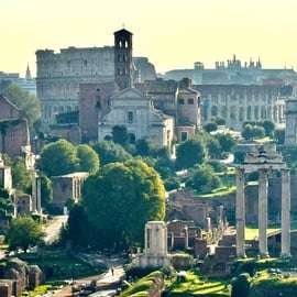 Roma: Tour di gruppo del Colosseo, del Foro Romano e del Palatino