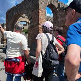 Da Roma: Escursione di un giorno alle rovine di Pompei con il treno ad alta velocità