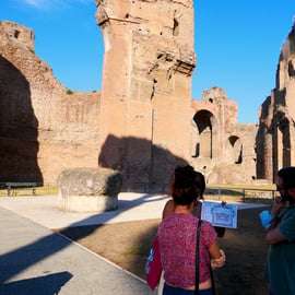 Roma: Terme di Caracalla e Circo Massimo - Privato o condiviso