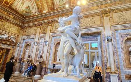 Roma: Biglietto d'ingresso alla Galleria Borghese e tour guidato opzionale