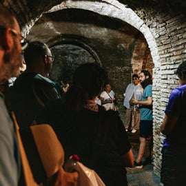 Roma: Tour sotterraneo delle cripte e delle catacombe con trasferimenti