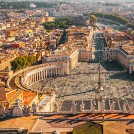 Biglietto cupola San Pietro con audioguida a piedi