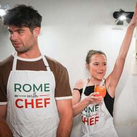 Roma: Corso di cucina sulla pasta tradizionale con cocktail