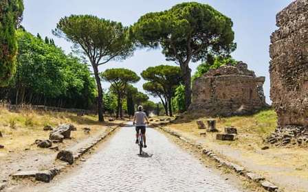 Appia Antica: Noleggio bici per l'intera giornata con percorsi personalizzabili